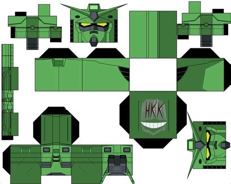 Gundam Papercraft Rx 78 Z1 Zeons Gundam Papercraft Download Free