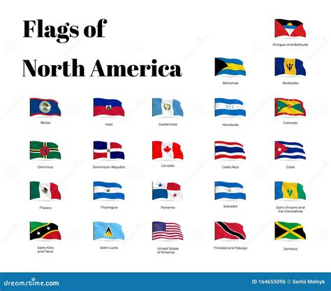 Todas Las Banderas Nacionales Ondeando En Todo El Mundo Ilustración Del
