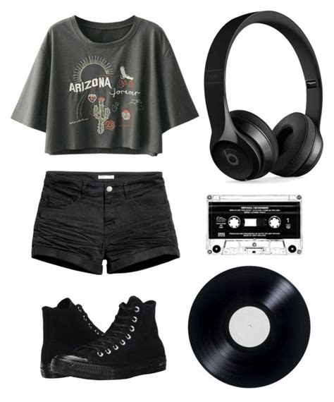 86 by murielleazzi liked on polyvore featuring handm converse and beats by dr dre cool