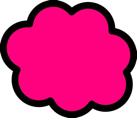 Pink Cloud Clip Art At Vector Clip Art Online Royalty Free