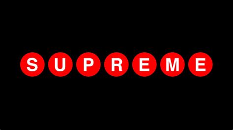 Supreme Word In Black Background Hd Supreme Wallpapers Hd Wallpapers