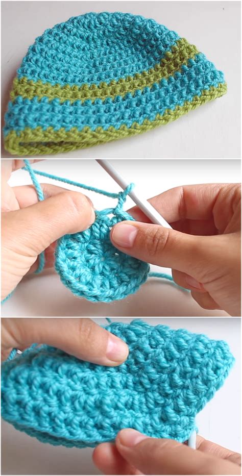 How To Crochet A Basic Beanie Hat We Love Crochet
