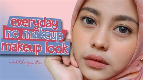 no makeup makeup tutorial indonesia satu trik