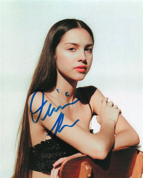 Autographed Olivia Rodrigo 8 X 10 Photo Signed Nice On Ebid United