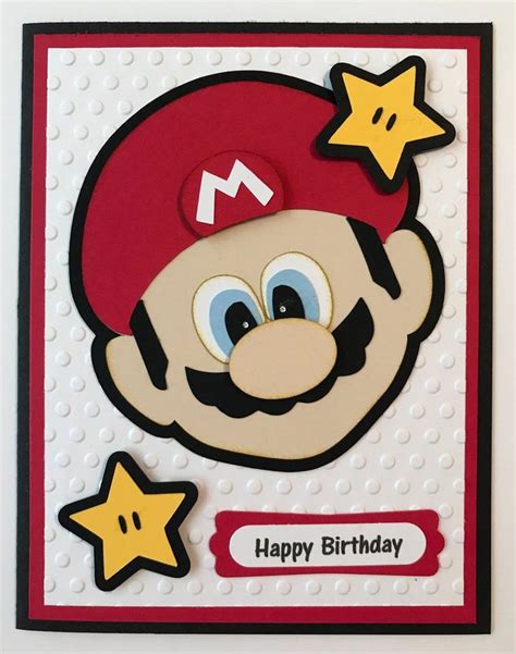 People interested in mario birthday card also searched for. Handmade Mario Inspired Birthday Card, Nintendo, Mario | Cool birthday cards, Birthday card ...