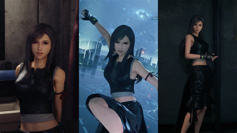 Tifas Advent Children Outfit Final Fantasy Vii Remake Gameplay With