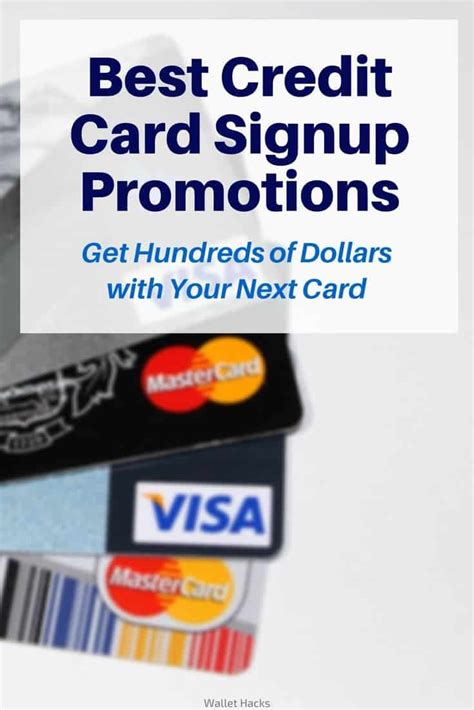 The Best Signup Promotions From Credit Cards