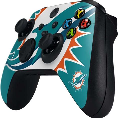 Miami Dolphins Large Logo Microsoft Xbox Skin Nfl Skinit