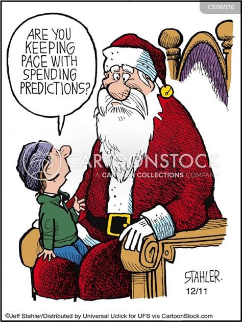 Santa Claus Cartoons And Comics Funny Pictures From Cartoonstock