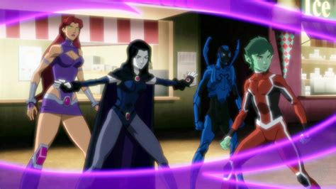 New Clip From Justice League Vs Teen Titans Shows The Teens In Action
