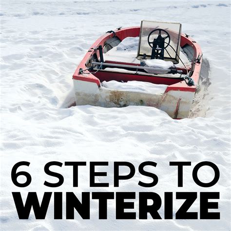 6 Steps To Winterize Your Boat Properly
