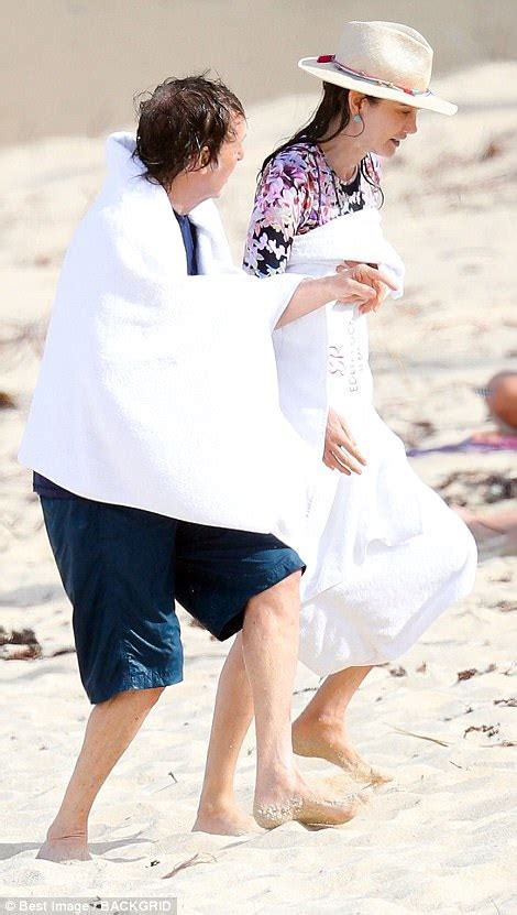 Paul Mccartney Showers Wife Nancy With Kisses In St Barths Express Digest