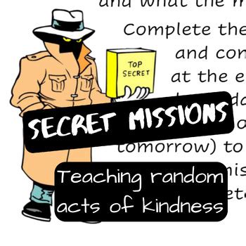 Material details for zearn math grade 5 student edition midas. Secret Missions- Teaching kindness! by Teaching Calm | TpT