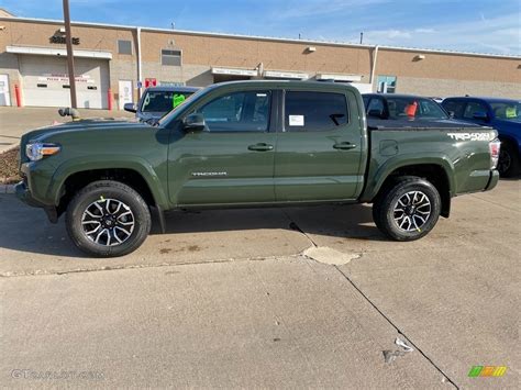 2021 Army Green Toyota Tacoma Trd Sport Double Cab 4x4 140504581