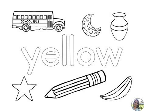 Learning About Colors Coloring Pages Preschool Color Activities