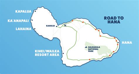 Tips for driving hana highway, maui | hawaii.com. Road To Hana Map Stops