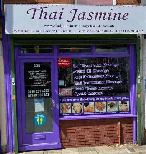 Thai Jasmine Thai Massage Leicester Le2 Now Open With New Staff
