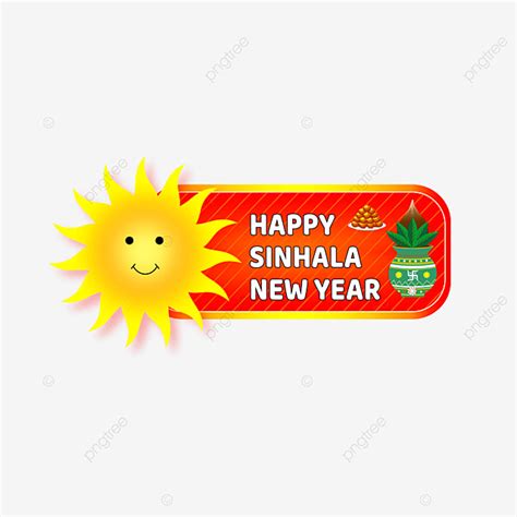Sinhala New Year White Transparent Happy Sinhala Hindu Tamil New Year