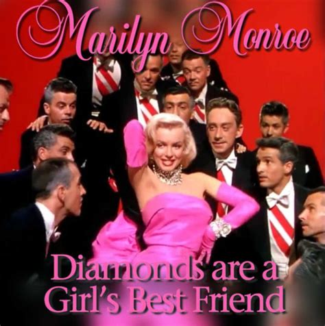 Colouring The Past Marilyn Monroe Diamonds Are A Girls Best Friend