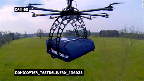 Dominos Tests Drone Pizza Delivery
