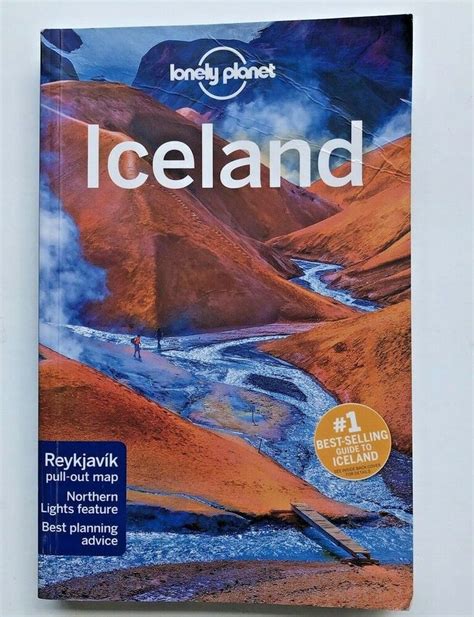 Lonely Planet Iceland Travel Guide Reykjavik Map Northern Lights