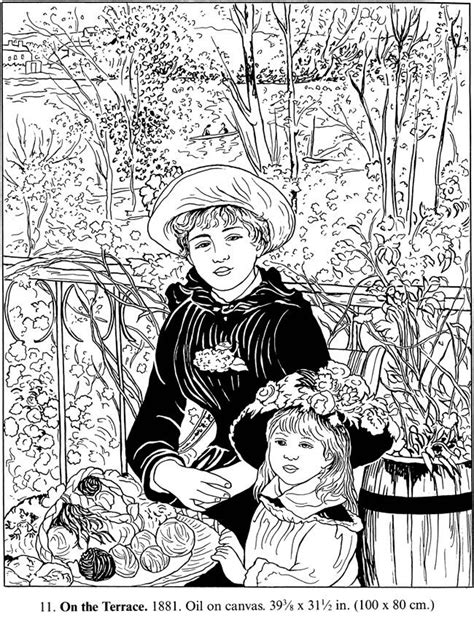 Masterpieces Coloring Pages