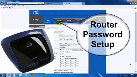 How To Setup A Linksys Wireless Router With A Wifi Password Its Easy