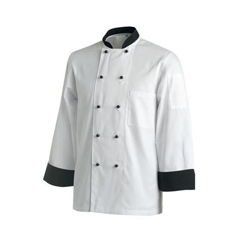 Chef Jacket Contrast Long Core Catering