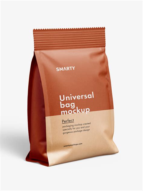 Kraft Paper Pouch Mockup Smarty Mockups