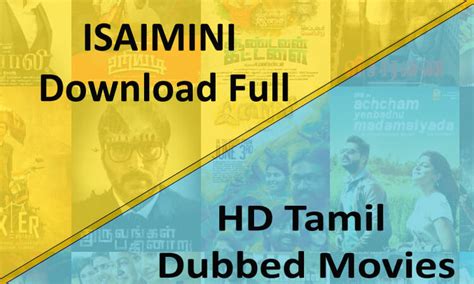 Isaimini Movies Download 2021 Download Tamiltelugu Dubbed Movies With