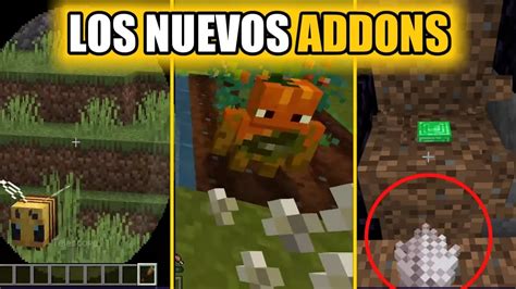 One of the new resources in minecraft 1.17.0.54 is amethyst. LOS NUEVOS ADDONS DE MINECRAFT PE (BEDROCK) 1.17 SON ...