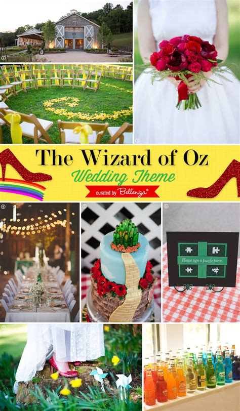 A Magical Wizard Of Oz Wedding Theme Styling Inspiration Creative