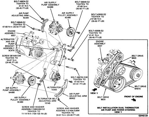 Ford 460 Engine Parts Diagram