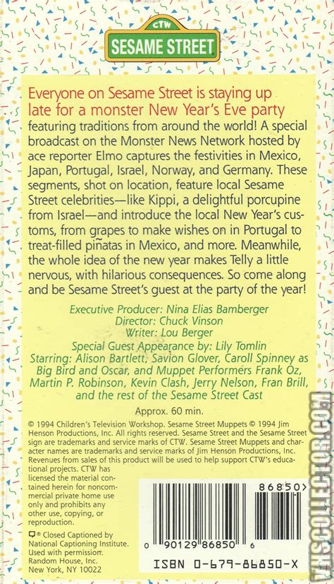 Sesame Street Celebrates Around The World | VHSCollector.com