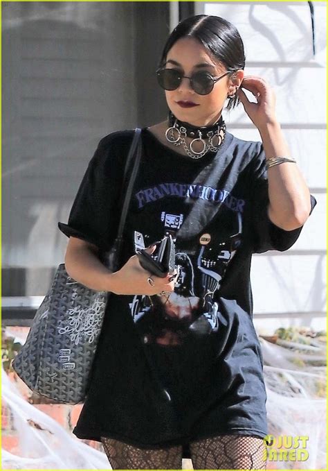 Photo Vanessa Hudgens Dons Halloween Inspired Outfit Ahead Of Farmers Market Trip Photo