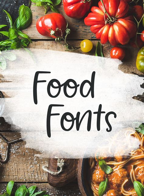 Font Untuk Produk Makanan