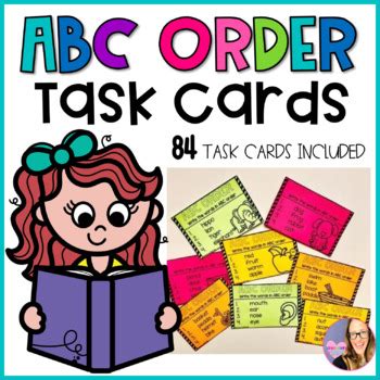 Turn your list on its head! ABC Order Cards (K-2) by Elementary at HEART | Teachers ...