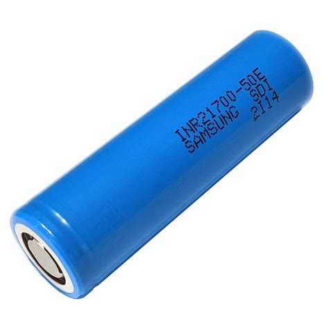 Samsung 21700 Inr21700 50e 5000mah 36v Rechargeable Li Ion Battery