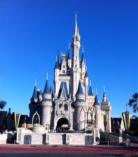 Cinderellas Castle Magic Kingdom Orlado Fl Cinderella Castle