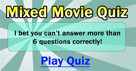 Hard Movie Trivia Quiz