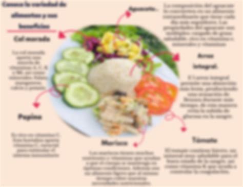 Solution Triptico Nutricion Con Fotos Salmon Studypool