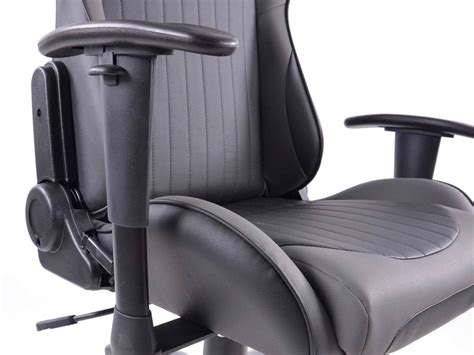 It's time to make your garage workspace work for you. Computer Gaming Black Grey Leatherette Office Chair Sports ...