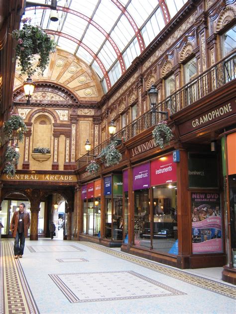 Central Arcade Newcastle Upon Tyne Victorian Shopping Arcade Had A