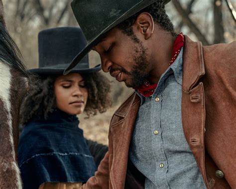 the harder they fall jonathan majors zazie beetz and jeymes samuel interviews — smart