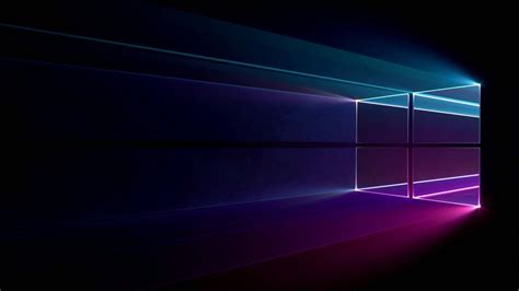 Download Windows 11 Black Glow Wallpaper