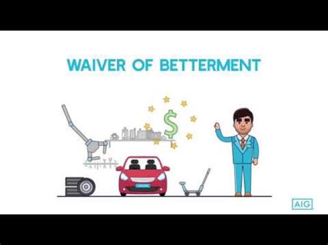 Betterment, as an auto insurance term, applies when an insurance company replaces a part of your vehicle with one that is newer, or better, than the one insurers usually charge betterment on parts with measurable wear. AIG Motor Insurance ... When it come to motor insurance, What is Betterment ? - YouTube