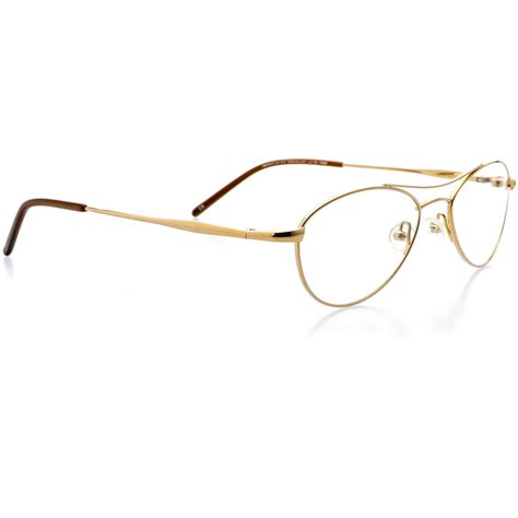 optical eyewear aviator shape titanium full rim frame prescription eyeglasses rx shiny