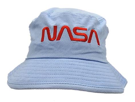 Youth Bucket Hat Worm Blue