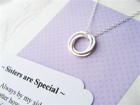 3 Sisters Necklace T For Three Sisters Jewelry Sterling Etsy
