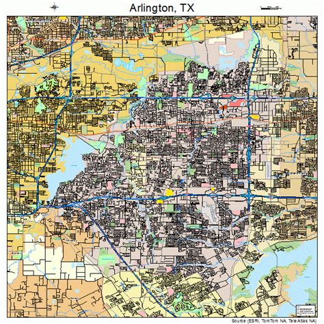 Arlington Texas Zip Code Map Printable Maps Online